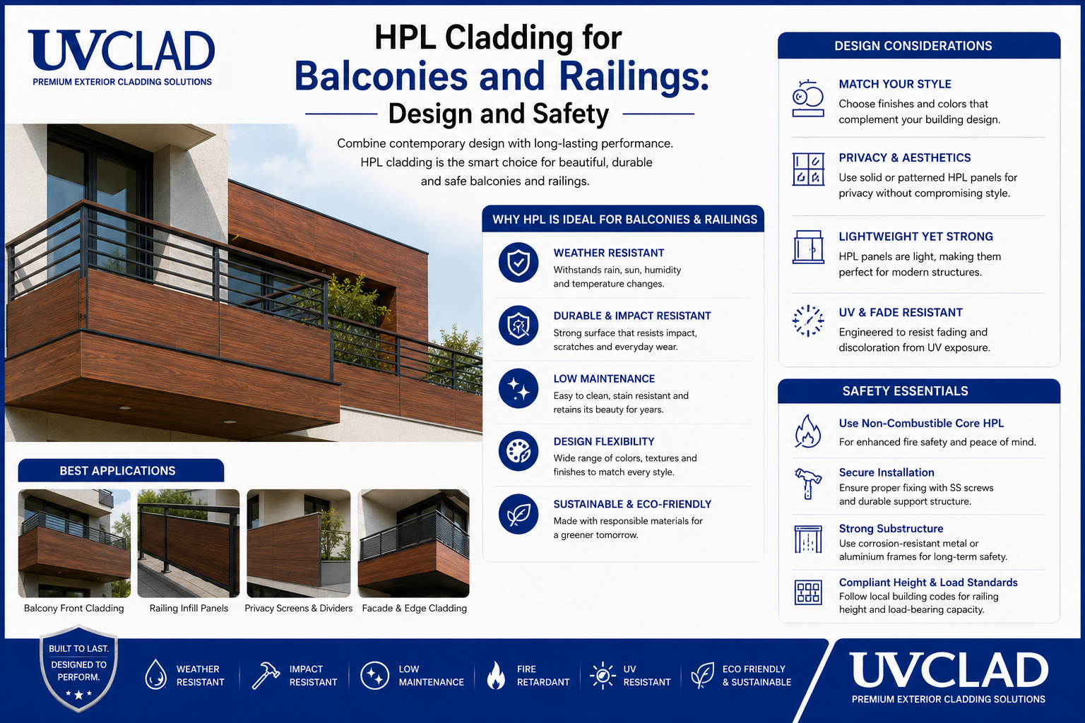 hpl sheet for balcony