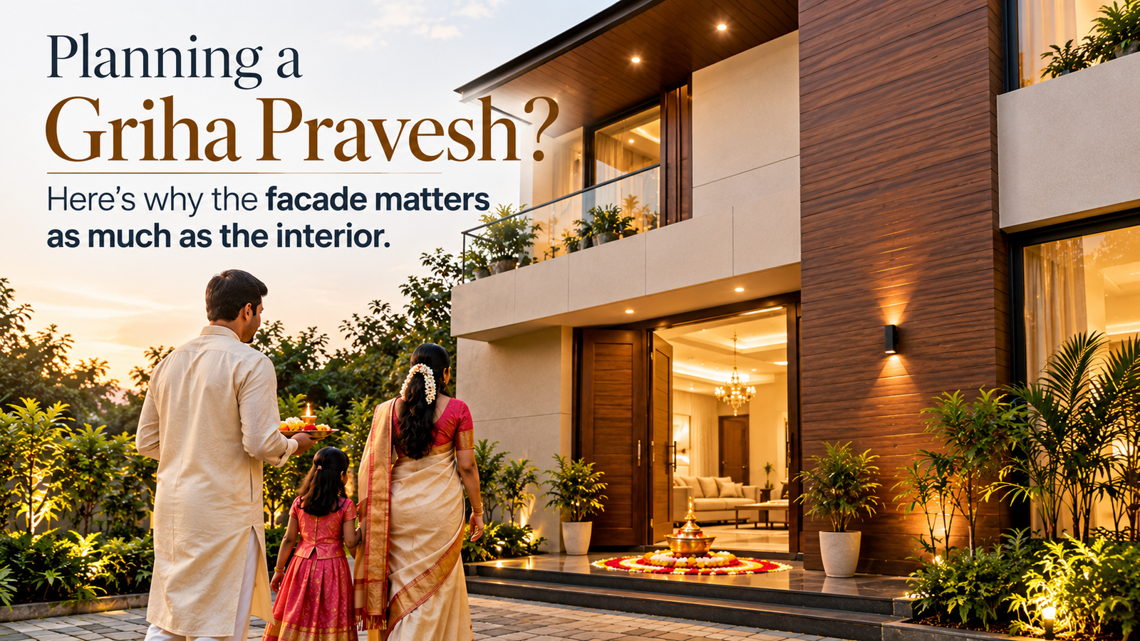 @Create image Planning a griha pravesh? Here's why the facade matters as much as the interior