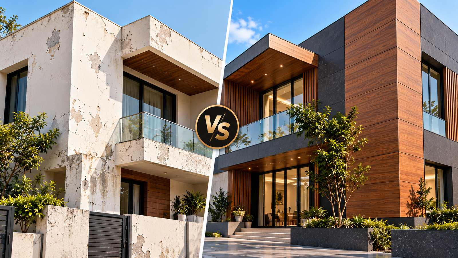 Exterior Paint vs HPL Cladding