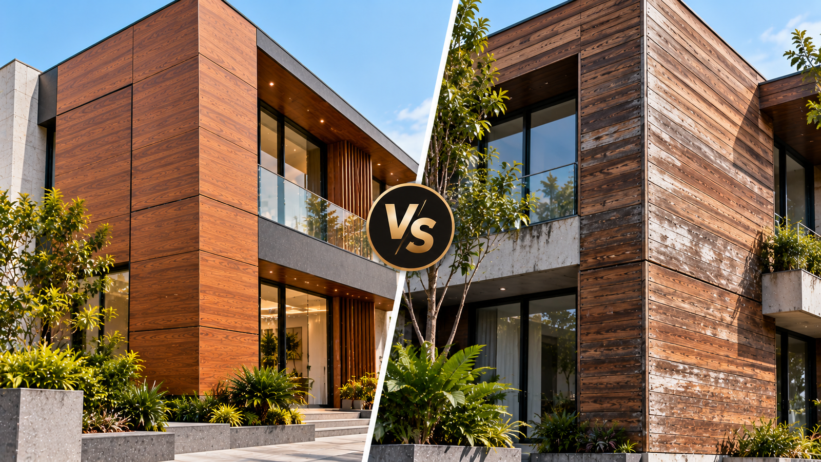 Wood-Look HPL vs Natural Wood Outdoors: Which Facade Material Makes More Sense?