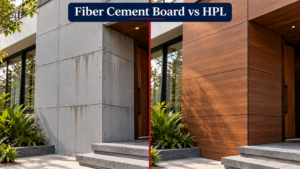 fiber cement board for exterior wall